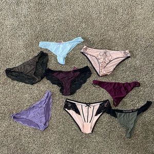 NEVER WORN panty bundle size M-XL
